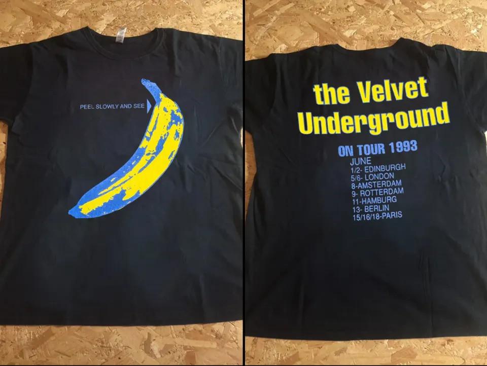 Vintage 1993 The Velvet Underground Peel Slowly And See Unisex T-Shirt