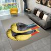  Boxing Gloves Boxer Fight  Area Rug Large,Carpet Rug for Living Room Bedroom Sofa Doormat Decoration,kids Non-slip Floor Mat