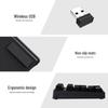 K18 Bluetooth Механическая клавиатура: Трехрежимная мини-внешняя цифровая USB-клавиатура для финансов и бухгалтерии