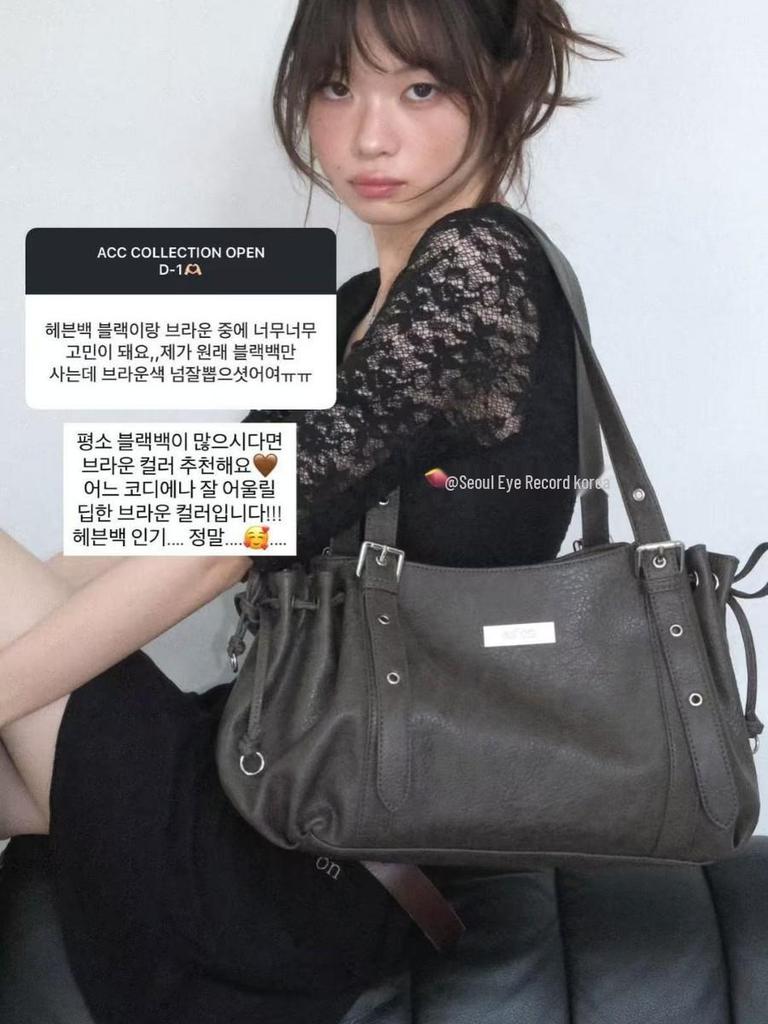 Ason Корейская Нишевая Осенне-Зимняя Женская Сумка Кроссбоди в Форме Пельменя