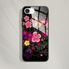 For iPhone 16e Case Printed Cartoon Tempered Glass Case Phone Back Cover For iPhone 16E 2025 Phone Cases 16 E Fundas Bags Bumper