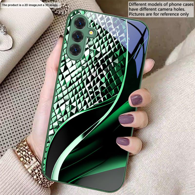 Абстрактная геометрия Искусство Для Samsung A20 30 22 23 24 25 26 31 32 A33 34 35 42 50 51 52 53 54 55 56 70 71 72 73 стеклянный чехол для телефона