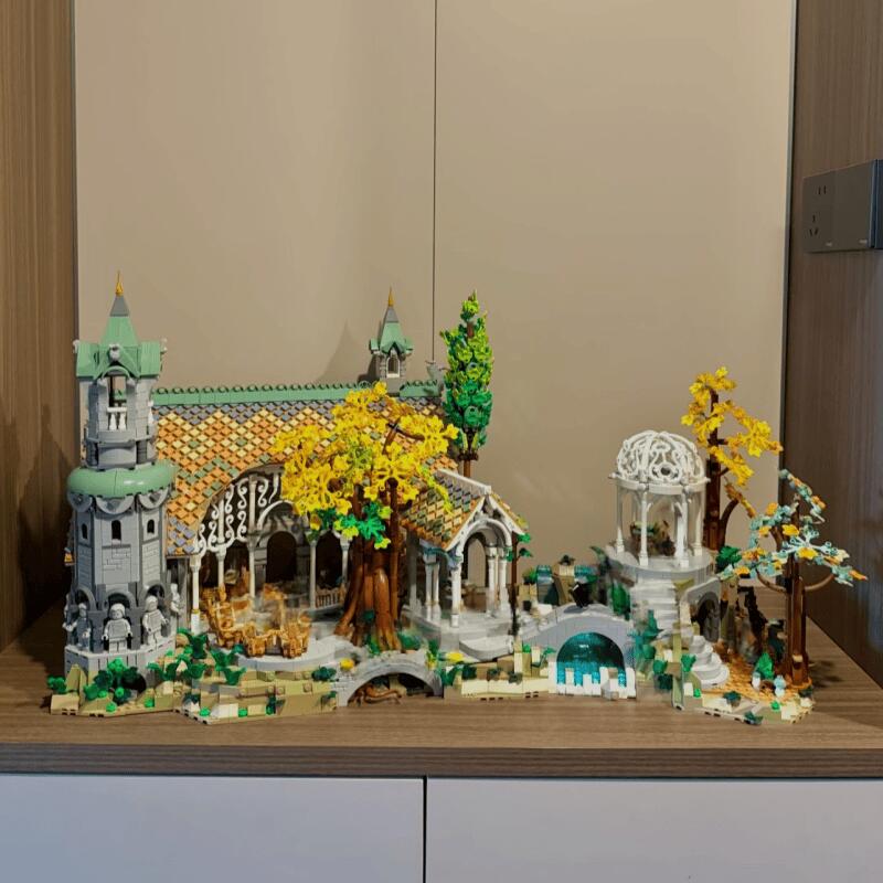 2026 Classic Hot Sale 6167 Pcs Versatile Creative Series Building Blocks Quiet Valley Suitable for Birthday Gifts and Ornaments