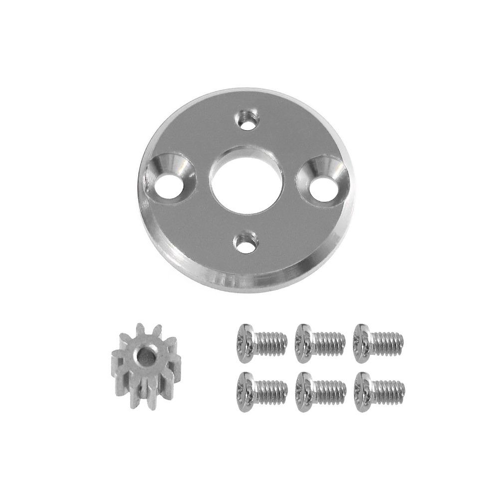 Metal Transmission Gear Set 1/12 Scale Motor Adapter 370 Motor Bracket for MN78 MN82 MN168 LC79