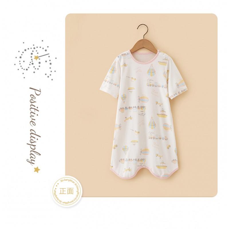 Bamboo Fiber Baby Sleep Sack With 7/8 Sleeve A-Grade Cotton Lining Anti-Kick Design Infants 1-3 Years