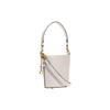 New COACH Cow Leather Bucket Bag Handbag Shoulder Bag Crossbody Bag Mini Women's White CJ827-B4HA