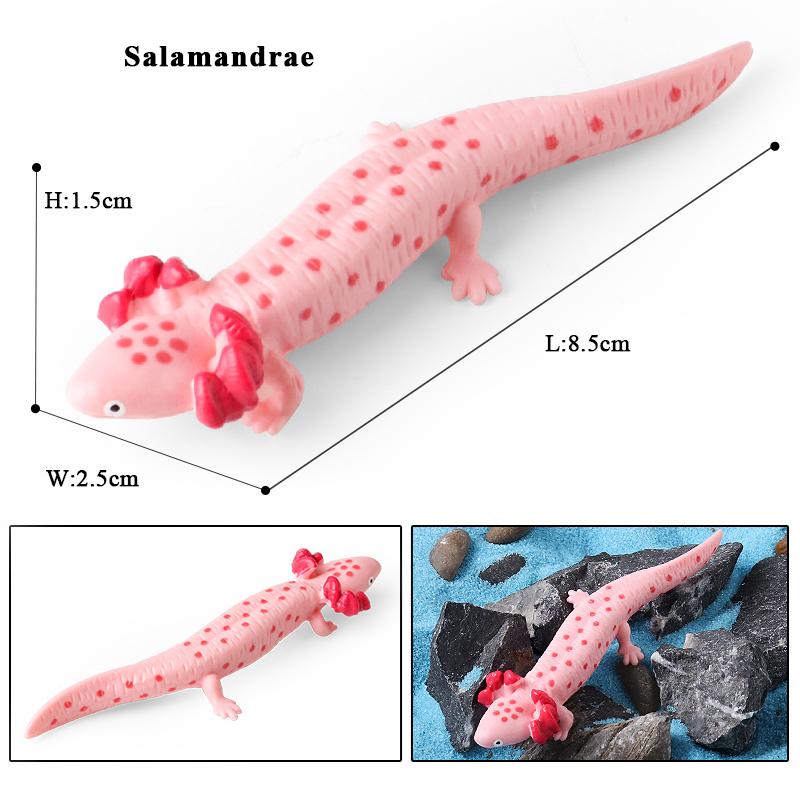 Oenux Морская звезда Океана Морской анемон Коралл Медуза Кальмар Креветка Краб Акула Животные Модель Фигурки ПВХ Миниатюра Детская Игрушка Подарок