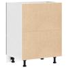 Lyon Kitchen Base Cabinet Grey Sonoma Wood Based Panel