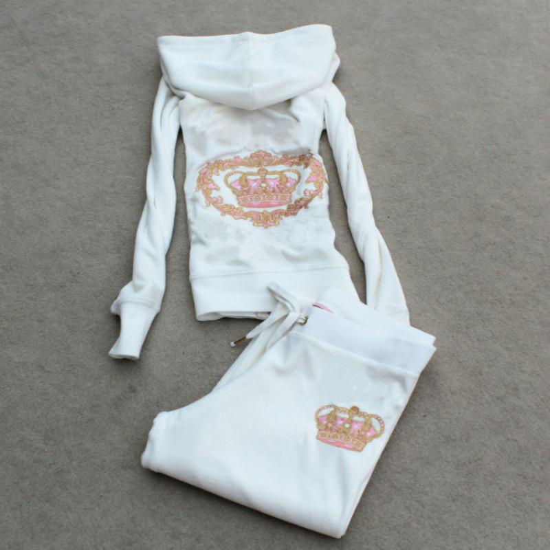 Новый бархатный комплект для йоги из двух частей: Весенне-осенняя мода, стройнящая повседневная женская одежда