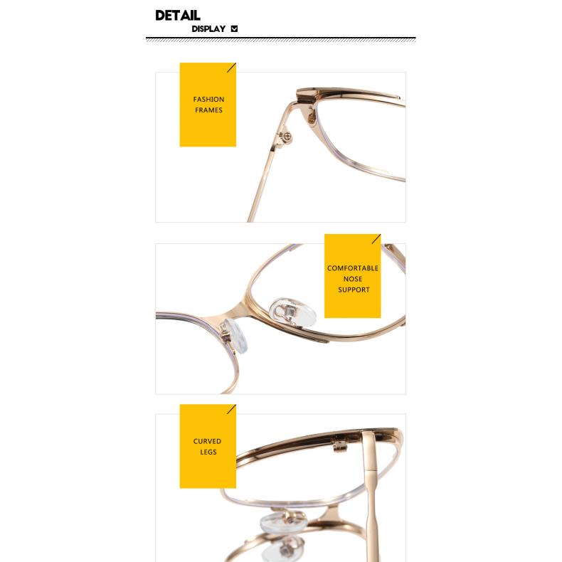 Женские треугольные металлические очки, модная и персонализированная уличная фотография, вогнутая форма, маленькое лицо