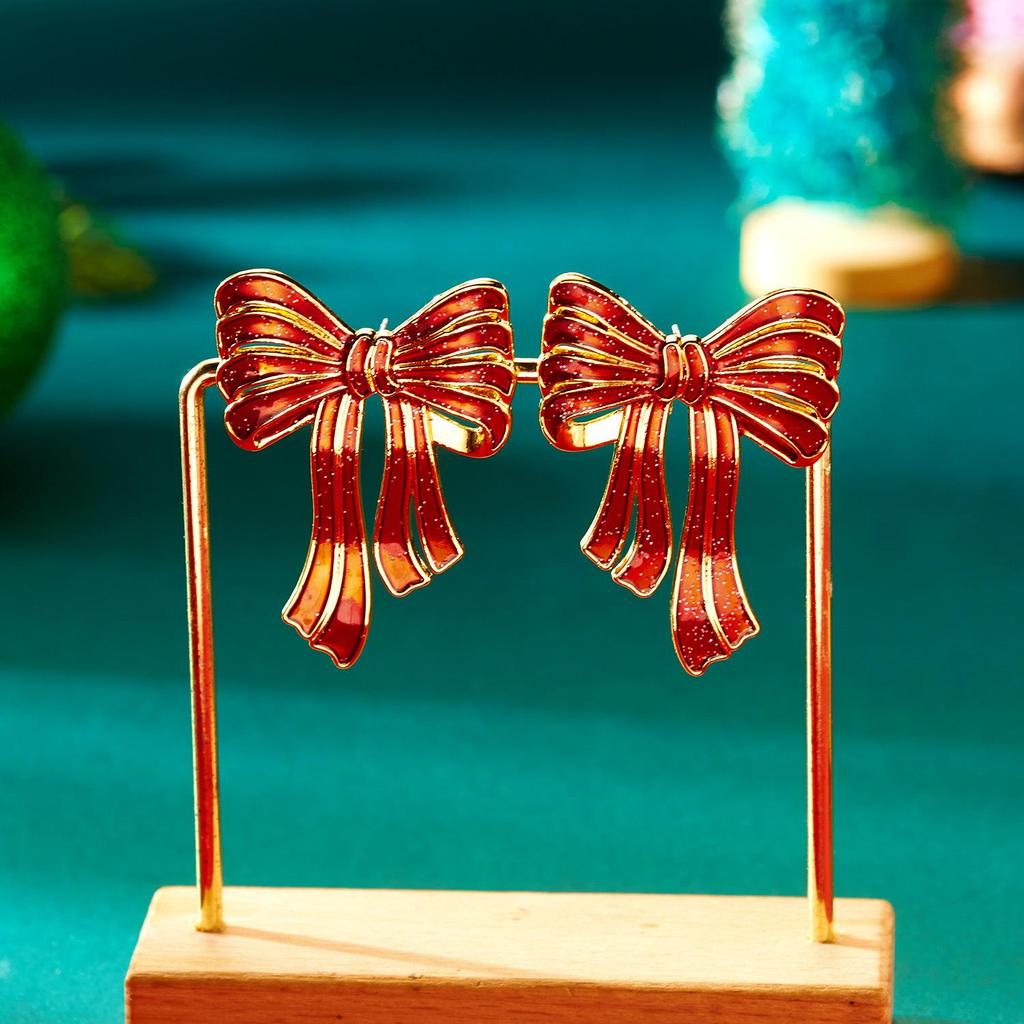 Cross-border Christmas Cartoon Earrings: Cute Snowflake, Snowman, and Cookie Designs for Women