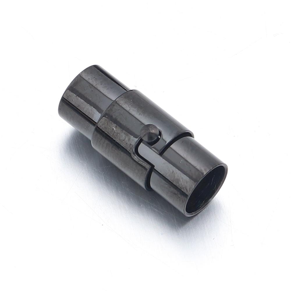 Stainless Steel Magnetic Clasps Bracelet Cord End Caps Connectors For Leather Bracelet Necklace Craft Jewelry Making Supplies