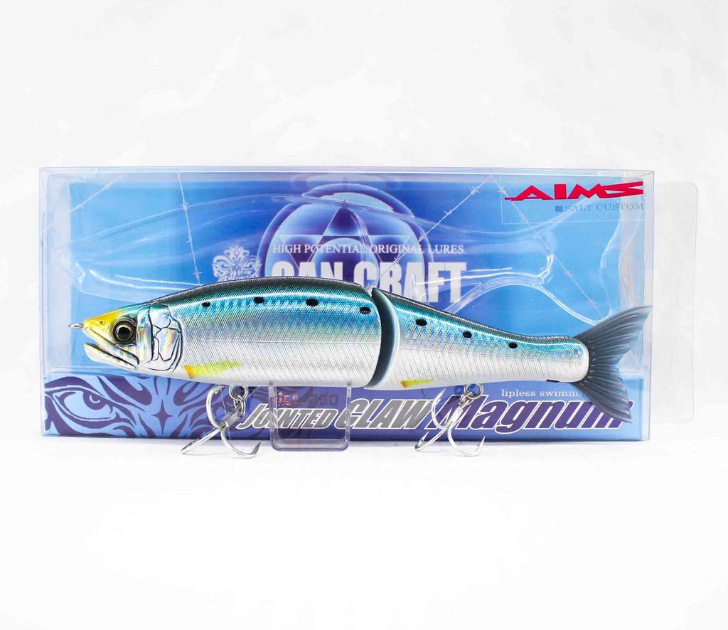 Gan Craft Jointed Claw 230 Magnum Salt Floating Jointed Lure AS-02 (0625)