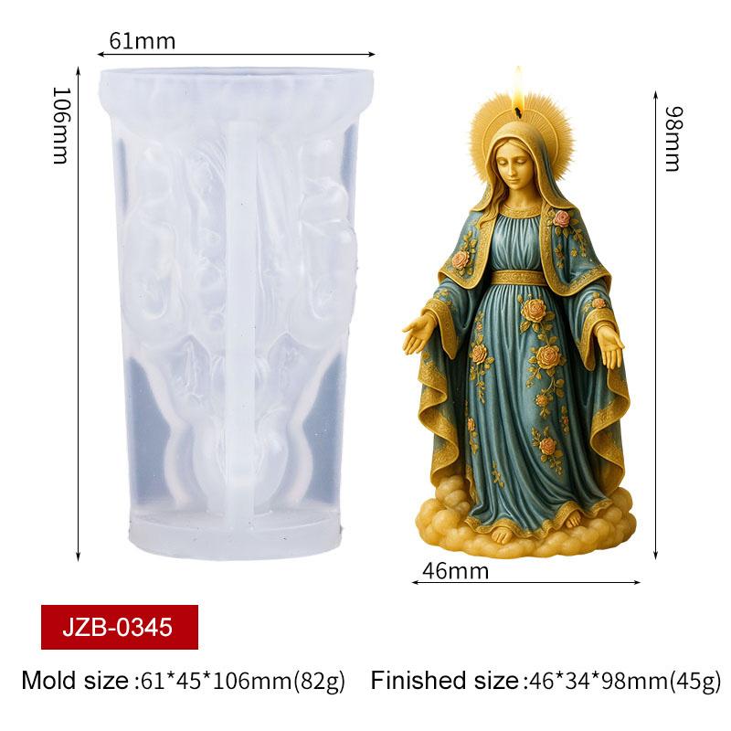Xiaomi 3D Скульптура Человека Свеча Силиконовая Форма Религиозная Дева Ангел Фея Богиня Воин Фигура Ароматическое Мыло Воск Форма для Поделок Домашний Декор