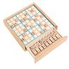Sudoku Brain Training Tabletop Board Game 9-Block Puzzle Educational Toy Wooden Puzzle Number Place Numbers Brain Training