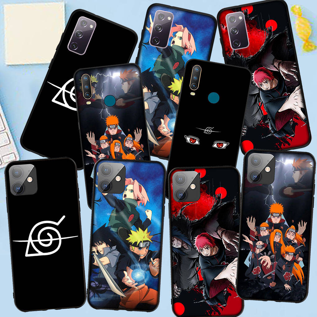 Phone Case for iPhone 17 15 16 Plus Redmi Note 14 12 11 13 Pro Max Huawei P30 P20 Lite OPPO A60 A40 A80 A18 Poster Itachi Uchiha Sasuke Naruto Cover