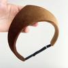 Elegant Smooth Texture Headwear Unique European Hairband Novel Velvet Crown Headband  Women