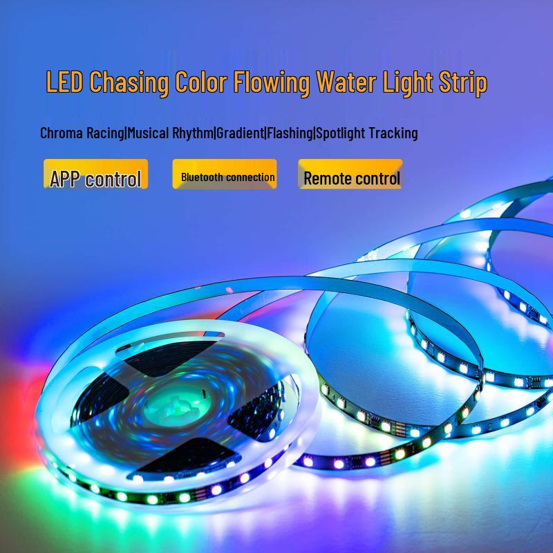 Oeny Gradient Breathing LED Strip Light with Bluetooth APP Control