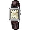 CASIO Стандартные кварцевые женские часы LTP-V007L-9E Шампань Золотисто-Коричневый Overseas Модель