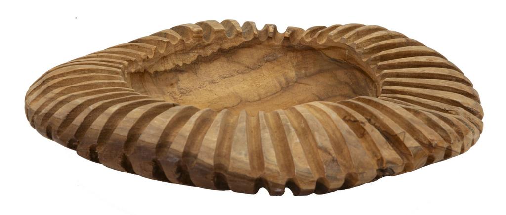 Поднос из тика Geris Cm Ø 35X7