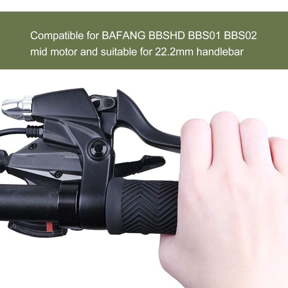 1Pair Waterproof Interface Electric Bike Brake Levers Brake Handles Electric Bicycle Accessories