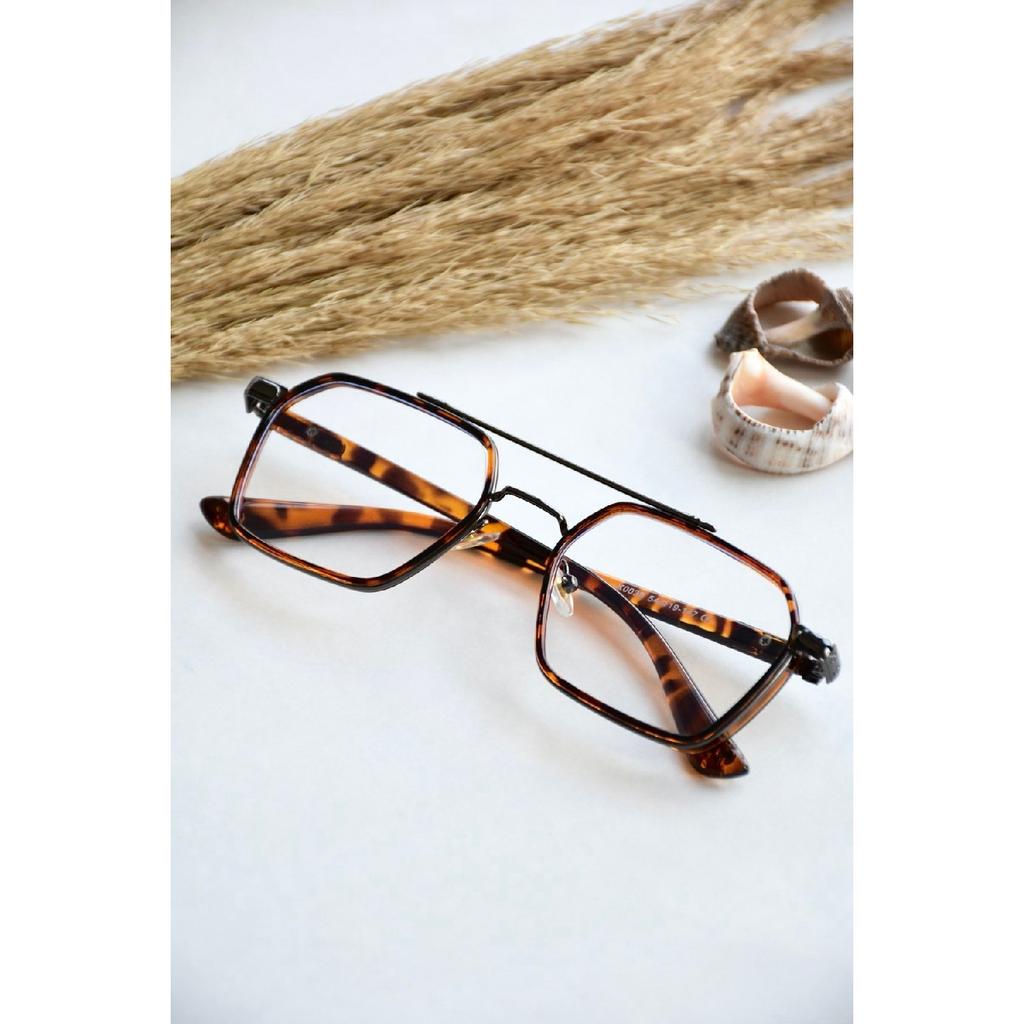 Henry Unisex Blue Light Protection Blue Block Square Rectangular New Season Transparent Glasses