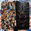 Чехол для ZTE Nubia Red Magic 7 7S Pro Zte nubia REDMAGIC 7S 7Pro Модный Крутой Узор Черный Силикон Мягкие Чехлы для Телефона