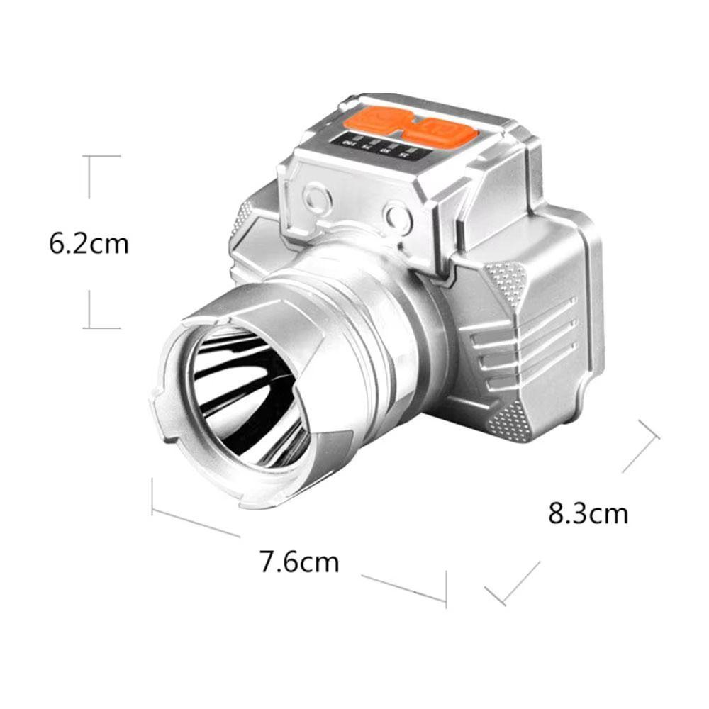 USB Rechargeable LED Headlamp Waterproof Camping Lantern New LED Light HeadLight