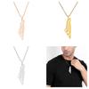 Stainless Steel Modern Pendant Necklace Palestine Israel Design Women Men