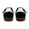 adidas Оригинальные кроссовки Samba Low top для скейтбординга, унисекс, черные с белым, B75807(Команда45-)