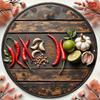 Ретро Металлическое Настенное Искусство для Кухни, Декор Ресторана Экзотических Специй, Живопись на Жестяной Табличке