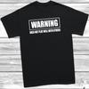 Warning Does Not Play Well With Others T-Shirt Funny Introvert Dad Gift Tee