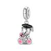 925 Silver Charms DIY Bracelet Beads Travel Camera Mailbox Heart Flower Graduation Gift for Women Fine Jewelry
