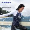 Decathlon Women's Slim Fit Cooling Surfing Sun Protection Suit