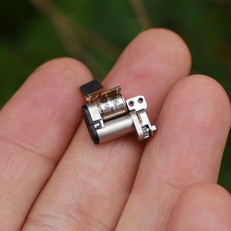 1 шт. 2-фазный 4-проводной 1,6 мм плоский вал микро прецизионный шаговый двигатель планетарный металлический редуктор шаговый двигатель