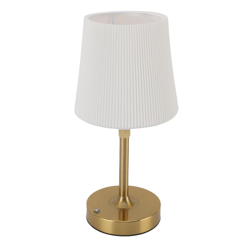 Cordless LED Table Lamp Touch Control Stepless Dimmable E12 Rechargeable Bedside Table Lamp for Nightstand Living Room