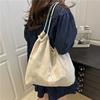 2025 Summer New Thin Flower Embroidered Handbag Literary Simple Lightweight Cloth Bag Go Out To Play Tote Bag