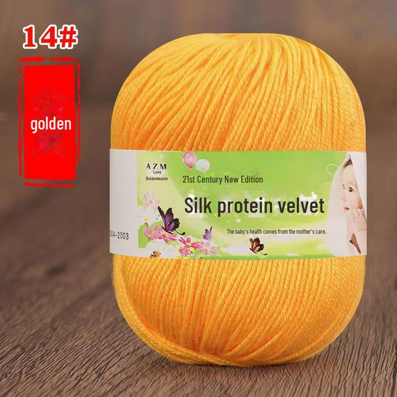 Детская пряжа из 6 нитей для ручной вязки свитеров, кукол, шарфов, тапочек.. Акриловый материал.