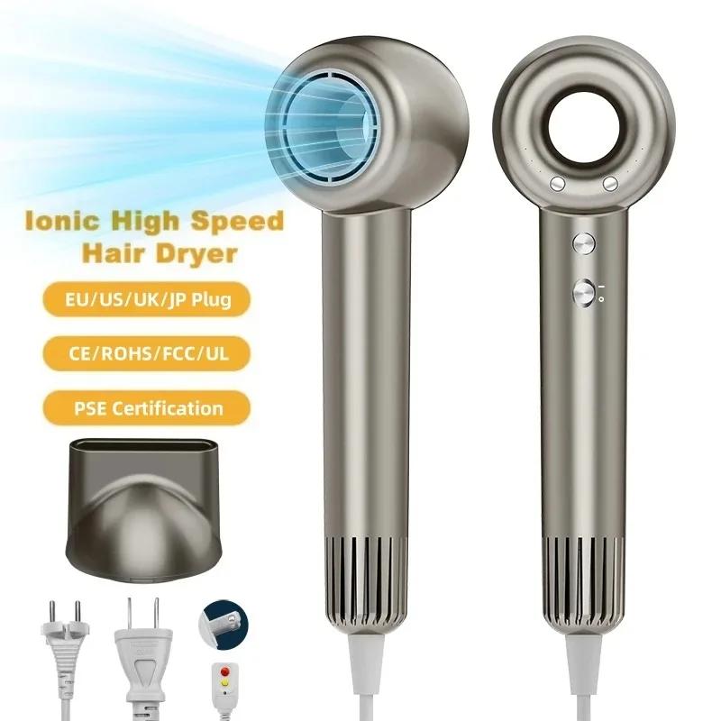 Super Leafless Hair Dryers Negative Ion Quick Dry Blow Dryer Personal Care Appliances Professional Salon High Speed Strong Wind