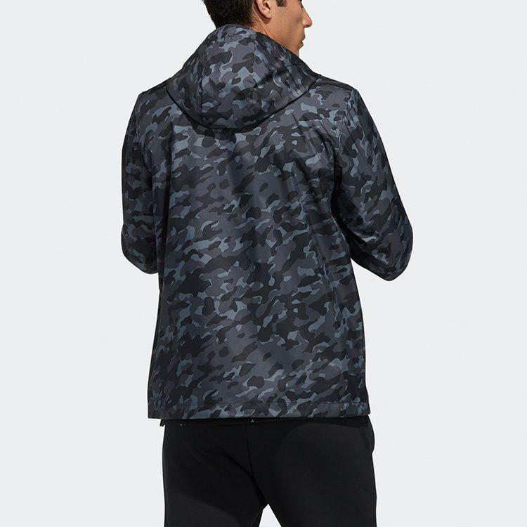 adidas Куртки Мужские Черные С Капюшоном Умеренные Другие EH3803