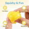 Kitten Squeeze Stress Toy, Soft Cat Fidget Ball, Cute Animal Decompression Toy for Office Desk, Gift for Cat Lovers