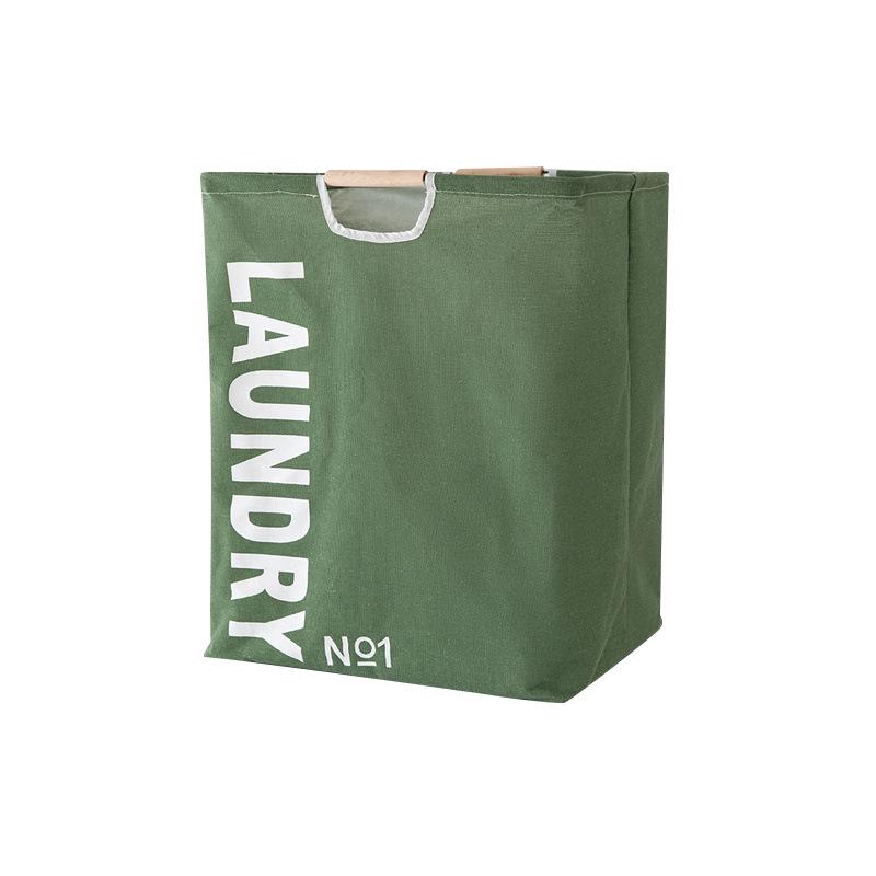 Large Foldable Waterproof Laundry Hamper - Portable Fabric Storage Basket for Bathroom