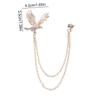 Rhinestone Men Brooch Zinc Zinc Alloy Suit Lapel Pin Personality Suit Collar Pin  Jewelry Accessories