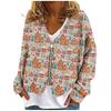 Womens Zip Up Sweaters Sweatshirts Long Sleeve Oversized Jackets Soft Casual Loose Tunic Tops