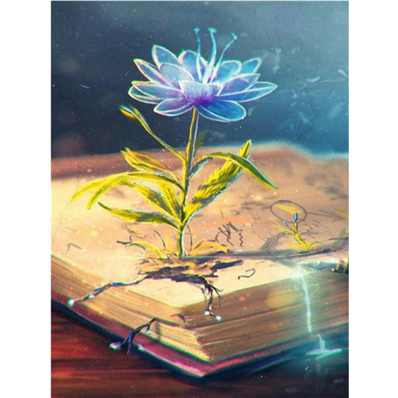 5D DIY Алмазная картина Волшебная волшебная книга Алмазная вышивка Набор для вышивки крестом Полный горный хрусталь Мозаика Домашний декор