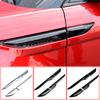 Car Front Fender Side Grill Air Outlet Vent Cover Door Upper Molding Trim For Land Rover Range Evoque 2012 2013