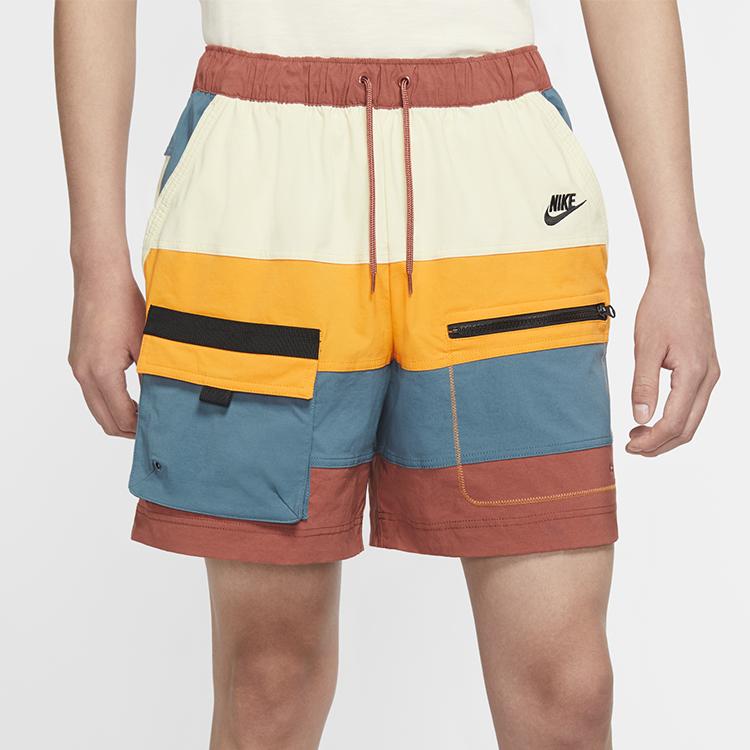 Nike Спортивная одежда Тканые шорты Мужские штаны Terra-Blush CU4225-652