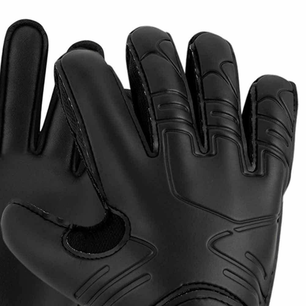 Black Goalie Gloves Wear-Resistant Football Goalkeeper Gloves Latex Soccer Gloves  Adult/Youth/Kids