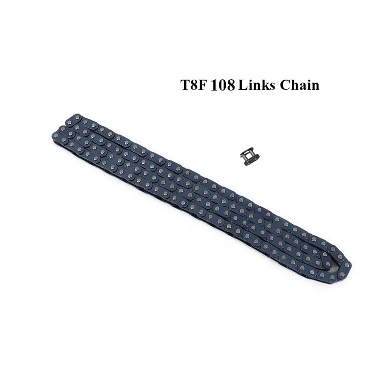 49cc Mini Pocket Bike 108 Links Chain 54T Rear Sprocket & T8F 14T Front Sprocket Pinion Gear For Mini Pocket Motorcycle Kart ATV