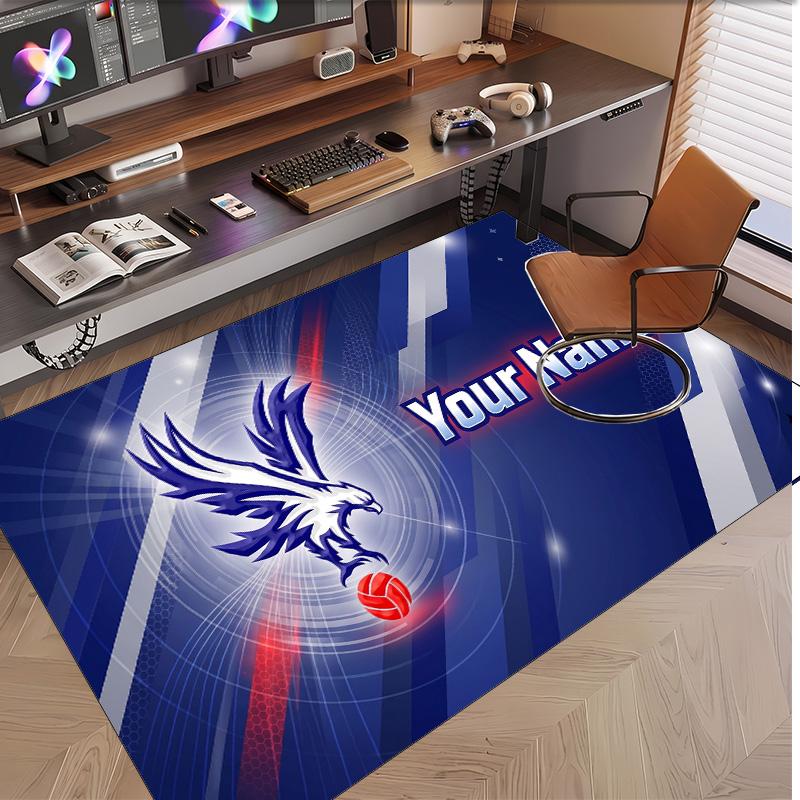 Personalized Crystal Velvet Carpet Crystal Palace Pattern Non Slip Floor Rug